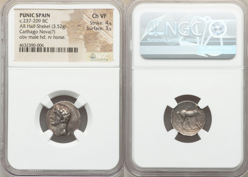 PUNIC SPAIN. Carthago Nova. Carthaginian Occupation. Time of Hannibal. Ca. 237-2...