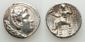 MACEDONIAN KINGDOM. Alexander III the Great (336-323 BC). AR tetradrachm (26mm, 17.18 gm, 11h). VF. Susa, under Koinos, ca. 322-320 BC. Head of Heracl...