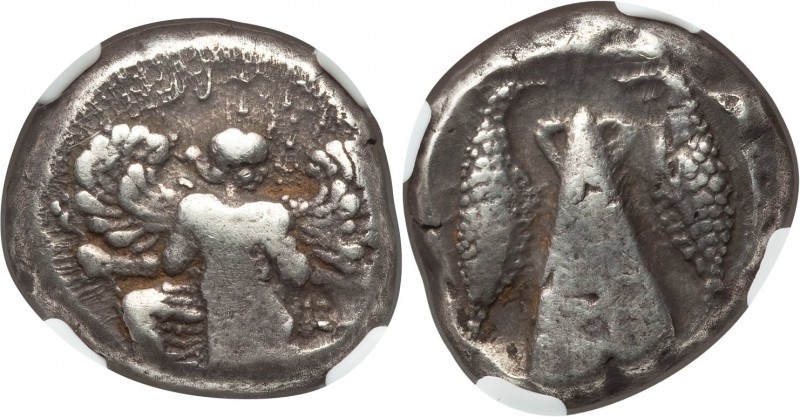 CARIA. Caunus. Ca. 450-390 BC. AR stater (20mm, 11.42 gm, 2h). NGC VF 3/5 - 5/5....