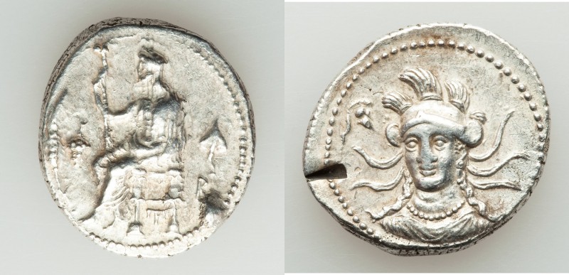 CILICIA. Tarsus. Balacros, as Satrap (333-323 BC). AR stater (25mm, 10.75 gm, 5h...