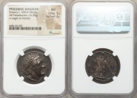 PTOLEMAIC EGYPT. Ptolemy I Soter (305-282 BC). AR stater or tetradrachm (28mm, 14.26 gm, 1h). NGC AU 5/5 - 3/5. Alexandria, ca. 300-285 BC. Diademed h...