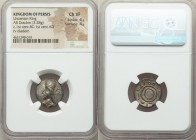 PERSIS KINGDOM. Uncertain King II (1st century BC–1st century AD). AR drachm (17mm, 3.28 gm). NGC Choice VF 4/5 - 4/5. Diademed and draped bust left /...