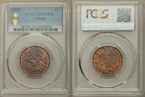 George V Cent 1912 MS65 Red and Brown PCGS, Ottawa mint, KM21. 

HID09801242017