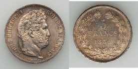 Louis Philippe I 5 Francs 1835-A AU (surface hairlines, residue), Paris mint, KM749.1. 37mm. 24.89gm. 

HID09801242017