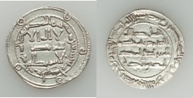 Umayyads of Spain. al-Hakam I (AH 180-206 / AD 796-822) Pair of Uncertified Dirhams, 1) Dirham AH 194 (AD 809/10) - AU (surface hairlines), al-Andalus...