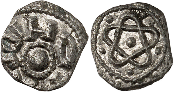 MEROVINGIANS, Indre-et-Loire. Tours (region). Circa 700-750. Denier (Silver, 10....