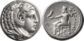 Macedonia, Alexander III The Great, 336-323 BC. Tetradrachm; Macedonia, Alexander III The Great, 336-323 BC; "Amphipolis," c. 320-317 BC, Tetradrachm,...