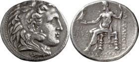 Alexander III 'The Great', 336-323 BC. Under Seleucus I, 312-281 BC. Tetradrachm; Alexander III 'The Great', 336-323 BC. Under Seleucus I, 312-281 BC;...