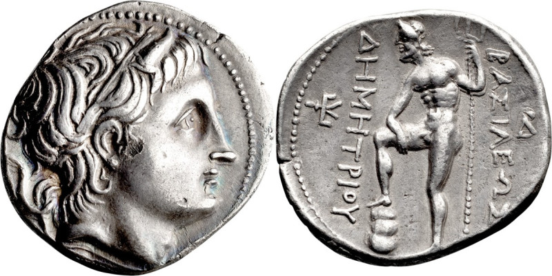 Macedonia, Demetrius Poliorcetes. Tetradrachm; Macedonia, Demetrius Poliorcetes;...