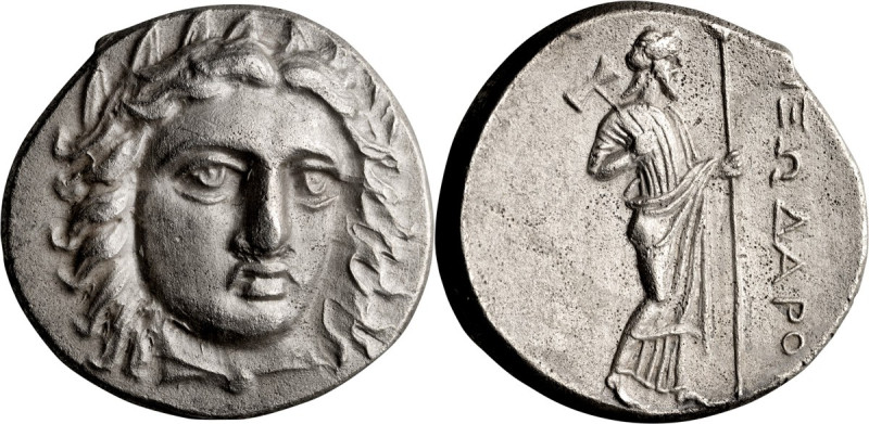 Caria, Pixodarus. Didrachm; Caria, Pixodarus; 341-336 BC, Didrachm, 8.88g. SNG v...