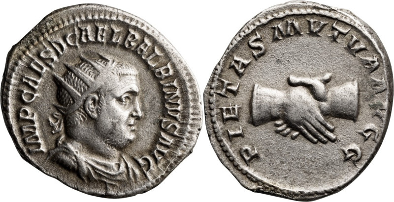 Balbinus. Antoninianus; Balbinus; 238 AD, Rome, Antoninianus, 4.76g. RIC-12. Obv...