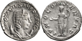 Otacilia Severa. Antoninianus; Otacilia Severa; Rome, 246-248 AD, Antoninianus, 4.28g. RIC-127. Obv: Bust of Otacilia Severa, diademed, draped, on cre...