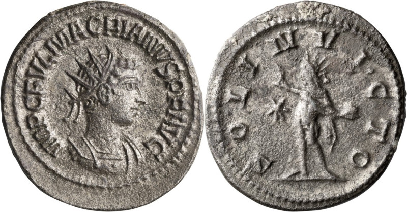 Macrianus. Antoninianus; Macrianus; 260-261 AD, Antioch, 260-261 AD, Antoninianu...