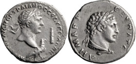 Trajan. Tetradrachm; Trajan; 98-117 AD, c. 108-109 AD, Tetradrachm, 14.83g. Prieur-1495, RPC-3528 (179 spec.), McAlee-455. Obv: [AVTOK] KAIC NEP TRAIA...