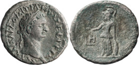 Domitian. Tetradrachm; Domitian; 81-96 AD, Alexandria, Egypt, Year 8 = 88/9 AD, Billon or AR Tetradrachm, 11.32g. Dattari/Savio-pl. 16, 435 bis. Obv: ...
