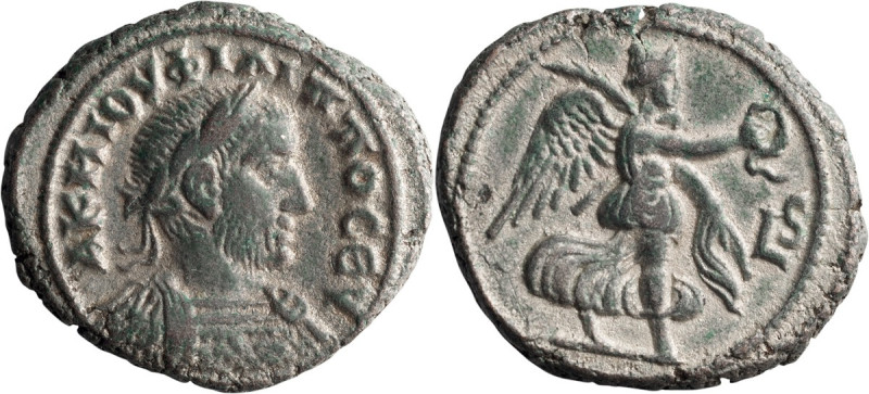 Philip I. Tetradrachm; Philip I; 244-249 AD, Alexandria, Egypt, Year 6 = 242/3 A...