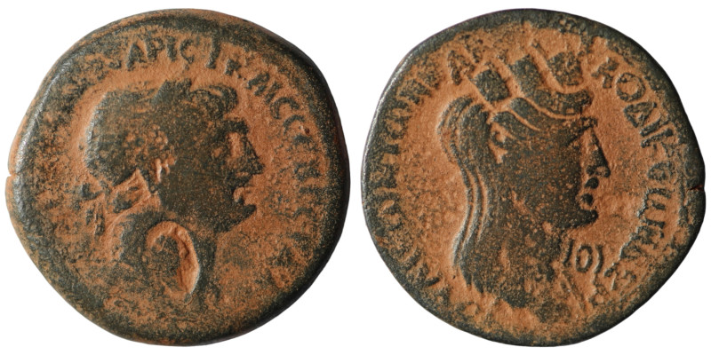 Trajan. (98-117 AD). Diassarion. Syria. Laodicea ad Mare. Obv: laureate bust of ...