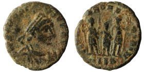 Honorius. (393-423 AD). Æ Follis. 15mm, 1,91g