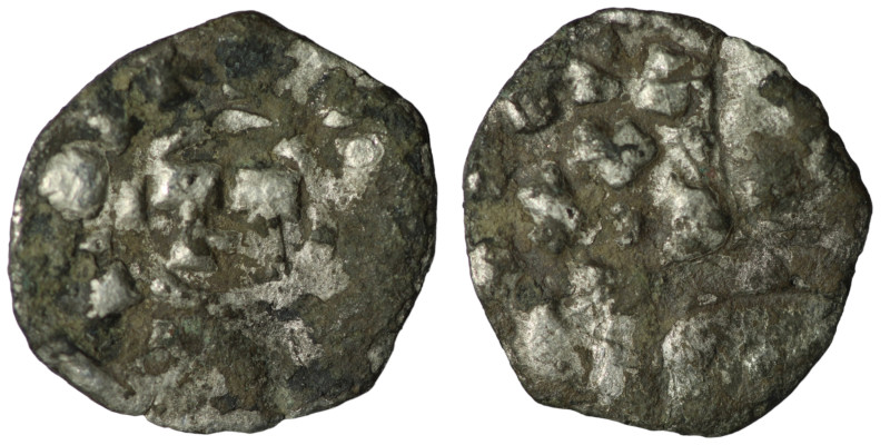 Italy. Lucca. Heinrich III-V. (1039-1125 AD) AR Denaro. 16mm, 0,76g