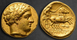 Kings of Macedon. Pella. Philip II of Macedon 359-336 BC. Stater AV