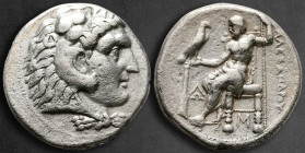 Kings of Macedon. Salamis. Alexander III "the Great" 336-323 BC. Tetradrachm AR