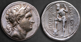 Kings of Macedon. Amphipolis. Demetrios I Poliorketes 306-283 BC. Tetradrachm AR