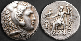 Kings of Macedon. Amphipolis. Antigonos II Gonatas 277-239 BC. Struck circa 275-272/1 BC. In the name and types of Alexander III. Tetradrachm AR