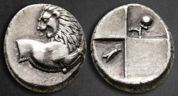 The Thracian Chersonese. Chersonesos circa 386-338 BC. Hemidrachm AR