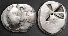 Islands off Attica. Aegina circa 525-475 BC. Stater AR