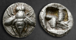 Ionia. Ephesos  circa 550-500 BC. Hemiobol AR