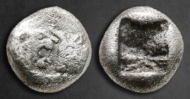 Kings of Lydia. Sardeis. Kroisos 560-546 BC. 1/12 Siglos AR