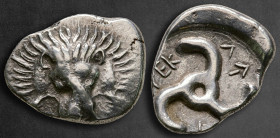 Dynasts of Lycia. Limyra. Perikles 380-360 BC. Tetrobol AR