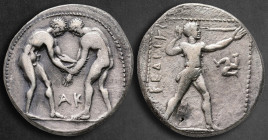 Pamphylia. Aspendos circa 380-325 BC. Stater AR