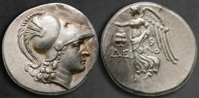 Pamphylia. Side  circa 205-100 BC. Deino- magistrate. Tetradrachm AR