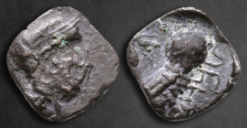 Samaria. Samarian-signed Series. Imitating Athens circa 375-333 BC. Obol AR