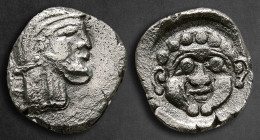 Philistia (Palestine). Uncertain mint circa 450-333 BC. Obol AR