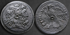 Ptolemaic Kingdom of Egypt. Alexandreia. Ptolemy IV Philopator 222-205 BC. Tetrobol Æ