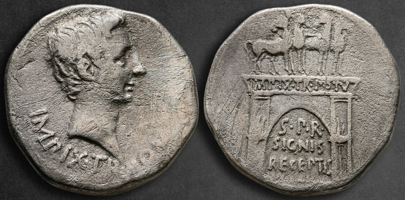 Mysia. Pergamon. Augustus 27 BC-AD 14. 
Cistophoric Tetradrachm AR

26 mm, 10...