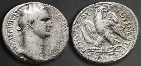 Seleucis and Pieria. Antioch. Domitian AD 81-96. Dated RY 13=93/4 AD
Billon-Tetradrachm

26 mm, 13,58 g

AYTO KAIΣAP ΔOMITIA-NOΣ ΣEB ΓEPM, laurea...