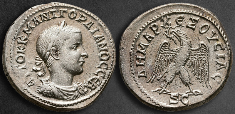 Seleucis and Pieria. Antioch. Gordian III AD 238-244. 
Billon-Tetradrachm

27...