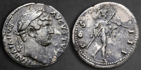 Hadrian AD 117-138. Eastern mint. Denarius AR