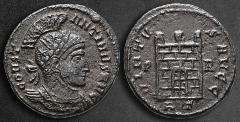 Constantine I the Great AD 306-337. Rome
Follis Æ

19 mm, 2,88 g

CONSTANTI...