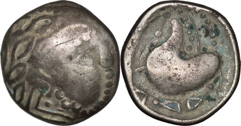 CELTIC, Carpathian Region. The Costobocii(?). 2nd century BC. AR Tetradrachm (8....