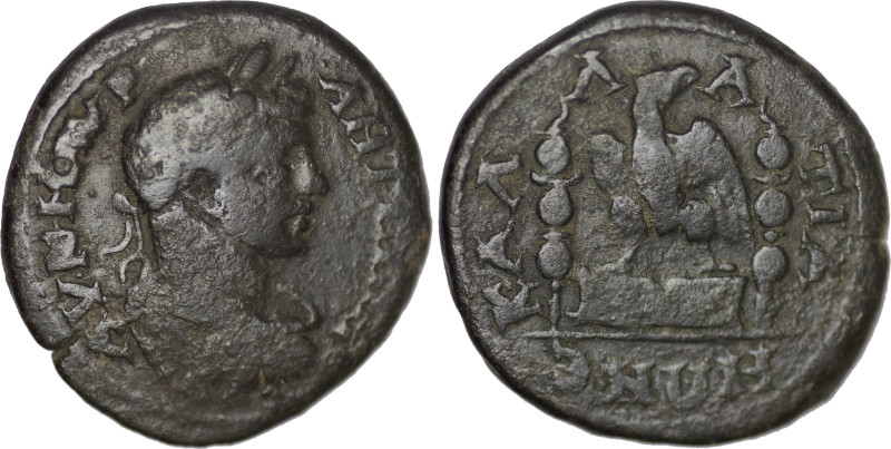 Moesia Inferior. Kallatis. Caracalla (197 - 217 AD). AE (10.97g/ 25mm). Bust of ...