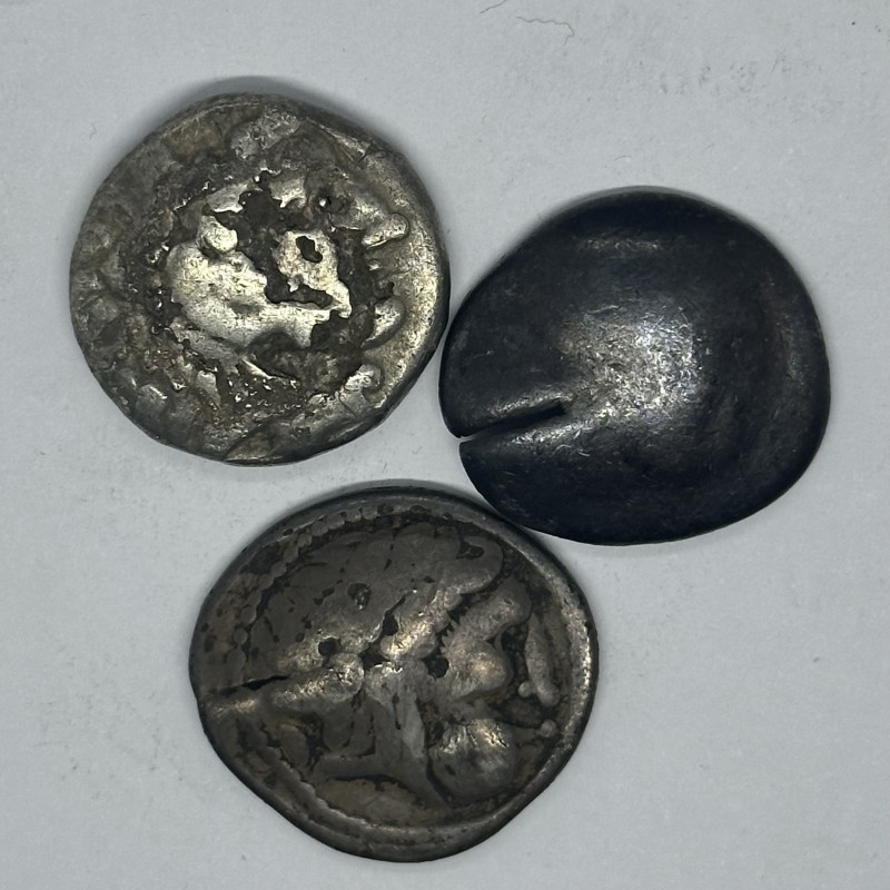 Group Lot of 3 AR Celtic Coins. Fine to very fine.