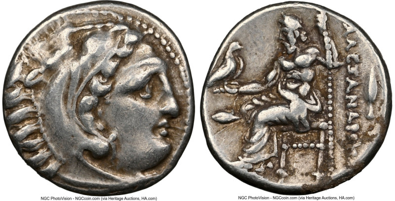 MACEDONIAN KINGDOM. Alexander III the Great (336-323 BC). AR drachm (16mm, 11h)....