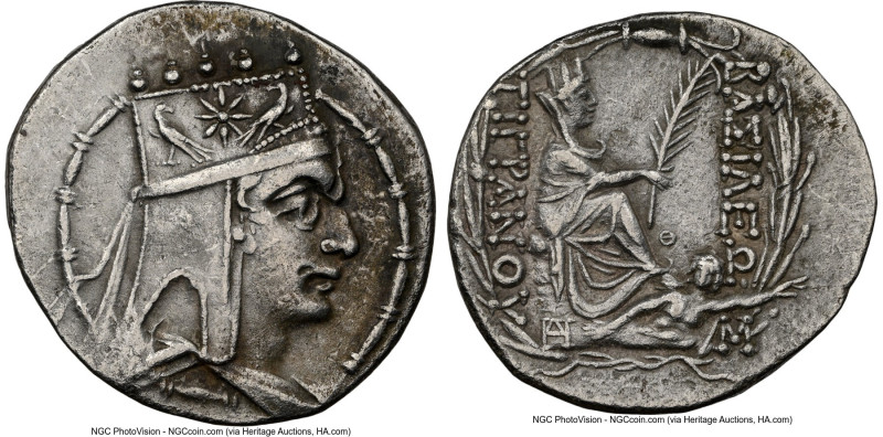 ARMENIAN KINGDOM. Tigranes II the Great (95-56 BC). AR tetradrachm (29mm, 15.76 ...