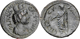 (s. II-III d.C.). Lidia. Filadelfia. AE 22. (S.GIC. falta) (SNG. Copenhague 364). 6,08 g. MBC+.