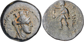 (150-149 a.C.). Siria. Apamea. AE 16. (S. 5864) (CNG. IX, 1426). 3,44 g. MBC.