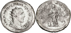 (245-247 d.C.). Filipo I. Antoniniano. (Spink 8922) (S. 25) (RIC. 28c). 4,33 g. MBC-.